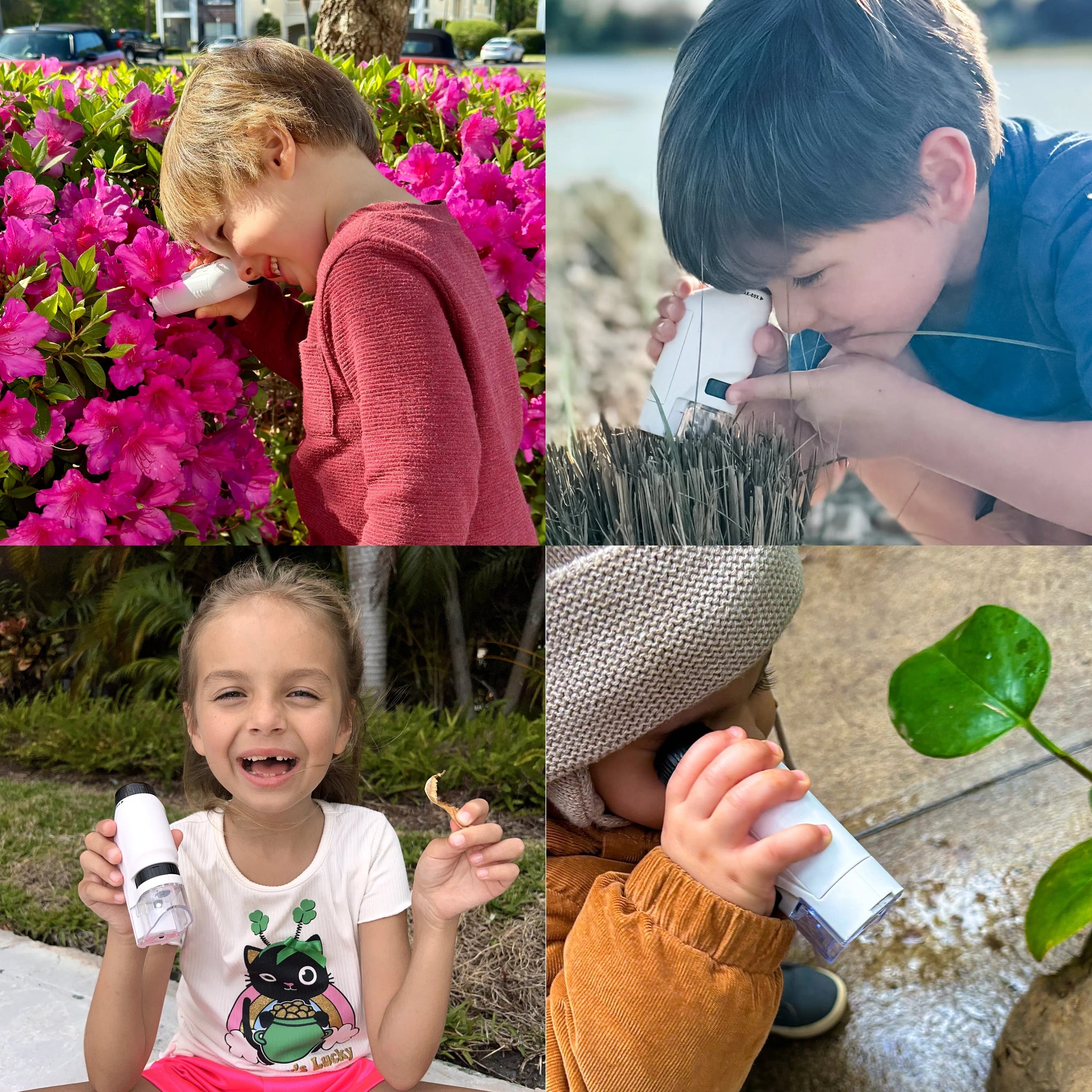 Pocket Microscope Kids Science Toy Kit
