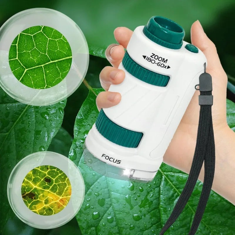 Pocket Microscope Kids Science Toy Kit