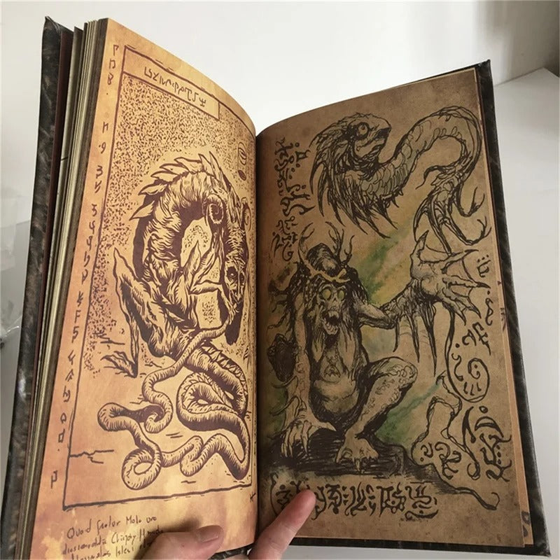 Necronomicon Dark Magic Book Demon Evil Dead Summon Book Altar Ceremony