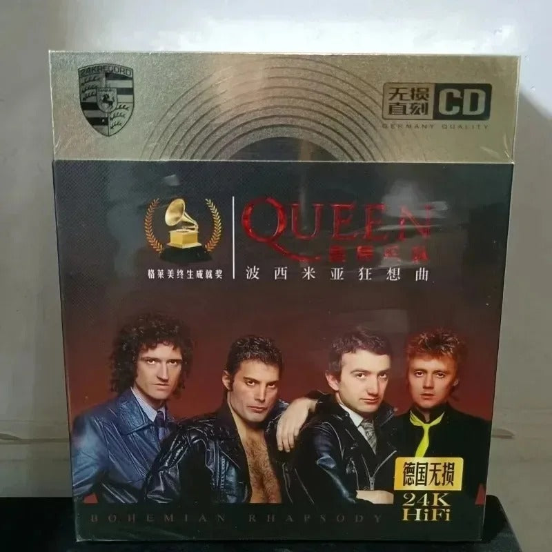 Famous British Rock Band 3 CDs Classic Pop Rock Songs Car Lossless Vinyl CD Classic Nostalgic Music